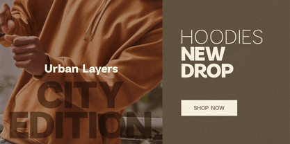 Omoro VF Font Poster 6