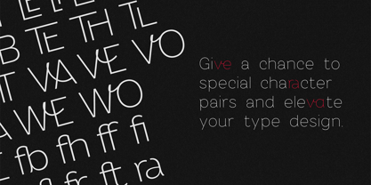 Omoro VF Font Poster 15