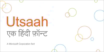 Utsaah Font Poster 1
