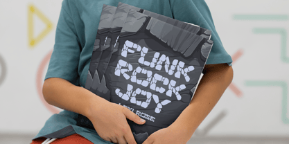 Rock Blox Font Poster 2