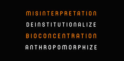 Roundion Font Poster 9