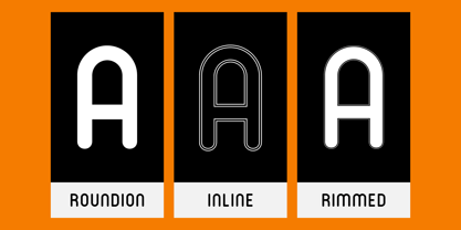 Roundion Font Poster 5