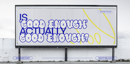 IT Bavolen Font Poster 8