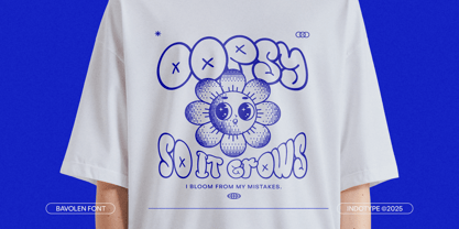 IT Bavolen Font Poster 7