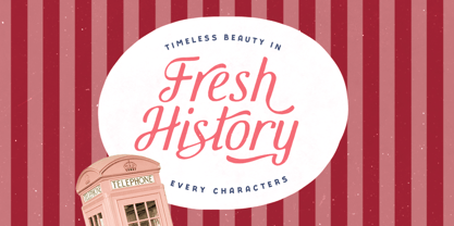 Fresh History Font Poster 1