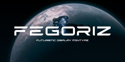 Fegoriz Font Poster 1