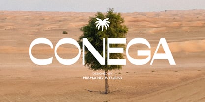 Conega Font Poster 1