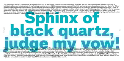 Klarit Font Poster 8