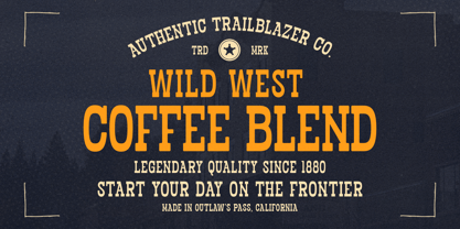 Oldrige Font Poster 2