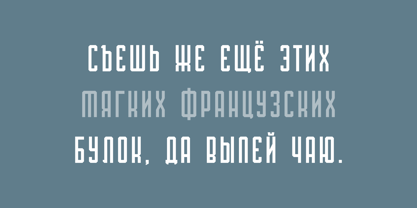 Strider Font Poster 14