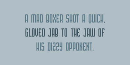 Strider Font Poster 8