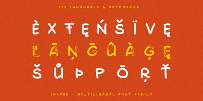 Inkpen Font Poster 2