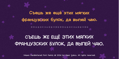 Inkpen Font Poster 6