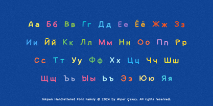 Inkpen Font Poster 7