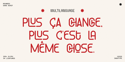 IT Monostrata Font Poster 5