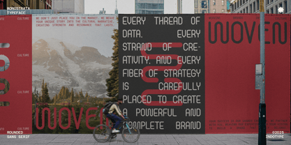 IT Monostrata Font Poster 10