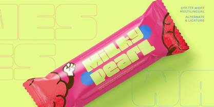 Waves Signal Font Poster 7