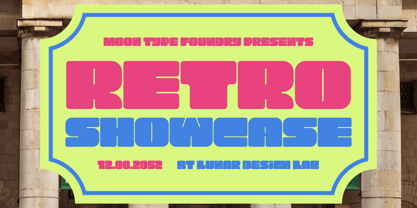 Waves Signal Font Poster 4