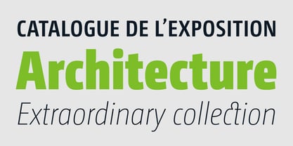 CamingoDos Condensed Font Poster 5