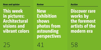 CamingoDos Condensed Font Poster 6