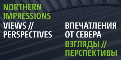 CamingoDos Condensed Font Poster 3