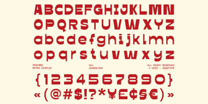 IT Trivane Font Poster 5