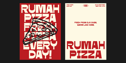 IT Trivane Font Poster 3