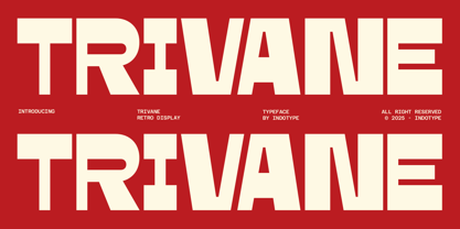 IT Trivane Font Poster 1