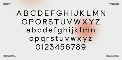 GC Allio Font Poster 2