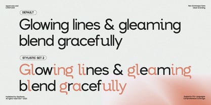 GC Allio Font Poster 9