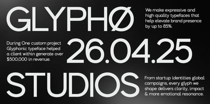 GC Allio Font Poster 13