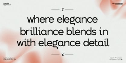 GC Allio Font Poster 5