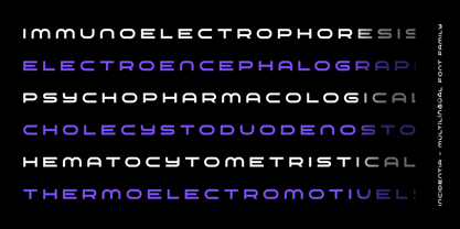Incidentia Font Poster 6