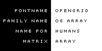 OG Array Font Poster 1