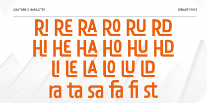 Girast Font Poster 9