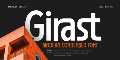 Girast Font Poster 1