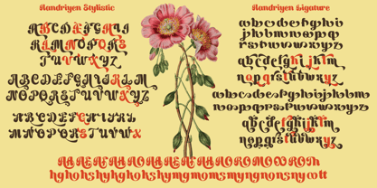 Handriyen Font Poster 10