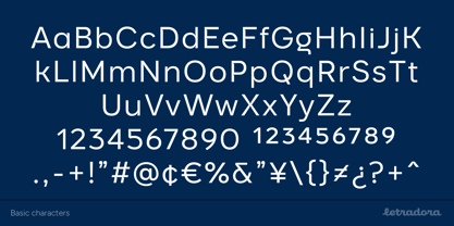 Trinket Font Poster 7