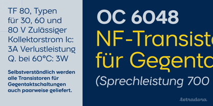 Trinket Font Poster 8