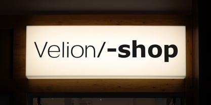 Velion Variable Font Poster 2