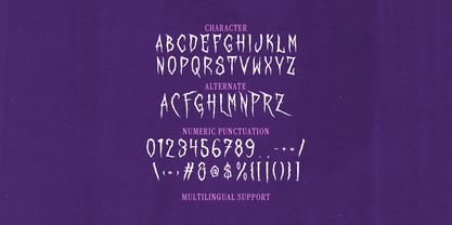 MC Cruzzte Font Poster 7