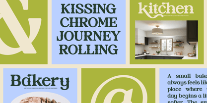 Sinkled Font Poster 4