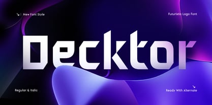 Decktor Font Poster 1