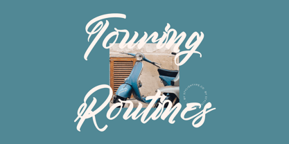 Kamperly Vacation Font Poster 2