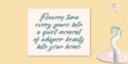 Kamperly Vacation Font Poster 8