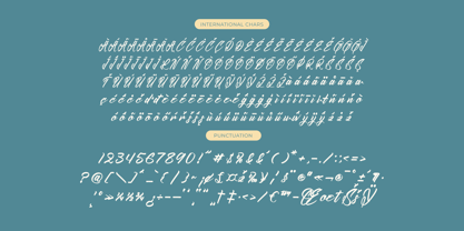 Kamperly Vacation Font Poster 14