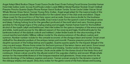 Skipton Font Poster 3