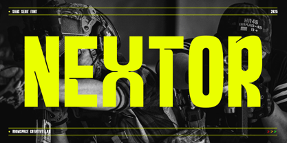 Nextor Font Poster 1