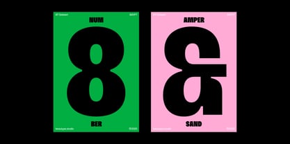 BT Solisiert Font Poster 6