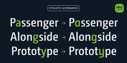 CamingoDos SemiCondensed Font Poster 7